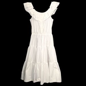 Apostrophe Vintage Tiered Midi Dress